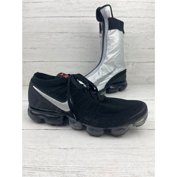 Nike Air VaporMax Flyknit Gator ISPA Metallic Silver Mens Size 10.5 Shoes main image 14